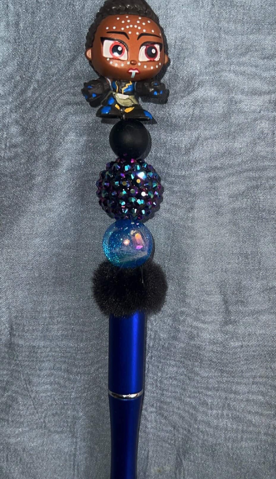 Midnight Hero handmade pen display.